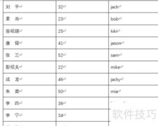 批量提取Word指定内容