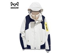 猫人三合一秋冬加绒登山服