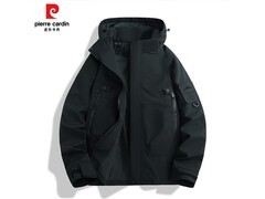 皮尔·卡丹男士冲锋衣，券后69.9元疯抢！