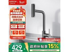 箭牌飞雨抽拉式厨房龙头