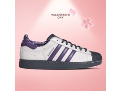 adidas三叶草情人节贝壳头鞋低至478元