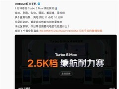 Redmi Turbo 5 Max发布：9000mAh电池+天玑9500s，续航破11小时