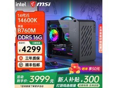 微星全家桶i5-14600KF主机