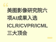 美图影像研究院六项AI成果入选ICLR/CVPR/ICML三大顶会
