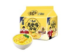 周深代言康师傅老母鸡汤面五连包，满减打折低至13.5元