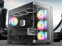 九州风神CG530U曲面玻璃海景房机箱发布：ATX全景散热旗舰，售价499元