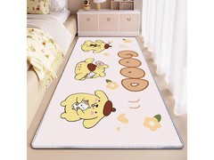 KAYE可爱布丁狗床边毯，19元带回家