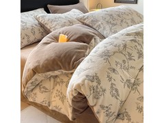 途波列Bzh云栖牛奶绒四件套直降290元