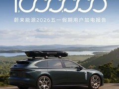 蔚来五一加电报告：高速换电占比75.8%，总里程超5.66亿公里
