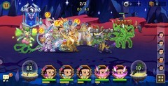 葫芦娃19-7推图攻略：神兽助阵轻松通关