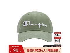 Champion运动帽京东特惠，78元到手！