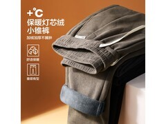 布衣传说加绒灯芯绒休闲裤直降