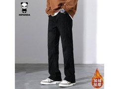 你好熊猫加绒牛仔裤139元