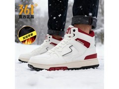 361°男款加毛运动板鞋，到手仅79.9元