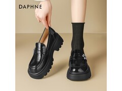 达芙妮复古乐福鞋京东特惠低至85元