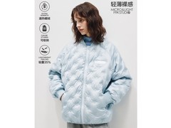 FPA便携棒球领浅蓝色羽绒服低至169元