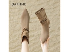 达芙妮美拉德短靴京东特惠低至78.95元