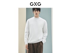 GXG双色圆领毛衣74元