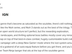 仁王3媒体口碑爆发：多平台90分力荐，开放世界革新获赞系列最成熟之作