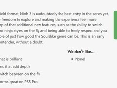 仁王3获国际媒体满分评价，开放设计、战斗切换与PS5 Pro优化获盛赞