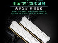 金百达白刃DDR5 6800MHz内存限时特惠