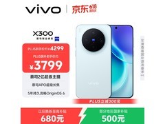 vivo X300自在蓝12GB+256GB 低至3416元