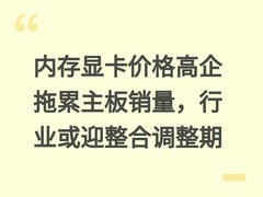 内存显卡价格高企拖累主板销量，行业或迎整合调整期