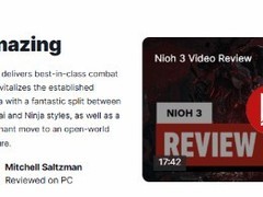 仁王3媒体评分出炉：PS5版86分领跑，战斗系统与开放世界获盛赞