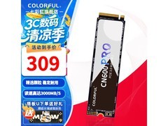 七彩虹CN600 256GB SSD京东特惠309元
