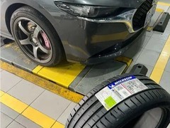 轮胎更换须遵新胎后置原则，保障湿滑路面行车安全