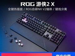 ROG游侠2XABS冰暴灰机械键盘限时特惠