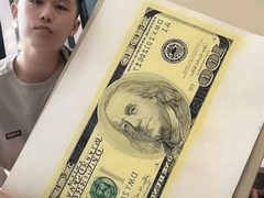 手绘美元引热议，创作者澄清过验钞机系误传