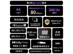 华硕ROG超神X OLED电竞显示器