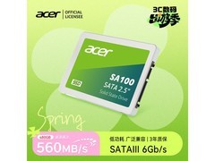 宏碁480GB固态硬盘408元