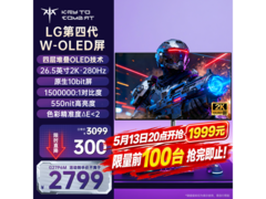 KTC G27P6M 2K 280Hz OLED电竞显示器