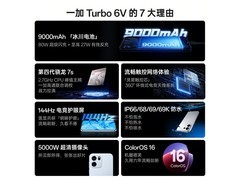 一加Turbo 6V 5G手机限时特惠