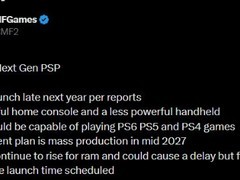 索尼官宣PS6主机与便携掌机双线开发，2027年底同步发售