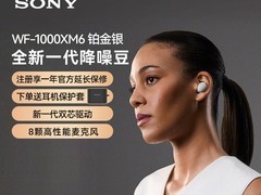 索尼WF-1000XM6降噪耳机立减2020