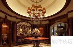 古典欧式会所灯具搭配