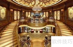古典欧式会所灯具搭配
