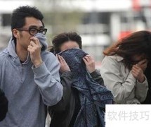 大风天出行安全须知