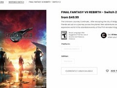 最终幻想7 重生确认2026年6月3日登陆Switch 2，预售秒罄