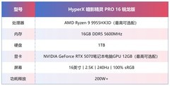 2026年618必买！HyperX 暗影精灵 PRO 16 锐龙版超能游戏本给你专业电竞体验