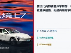 性价比高的新能源车推荐：价格、续航和舒适怎么一起算