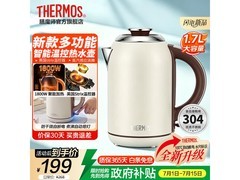 THERMOS膳魔师1L白壶京东低至156元