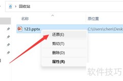 Windows回收站恢复文件技巧