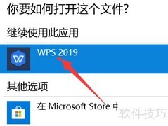 WPS打开DOCX文件方法