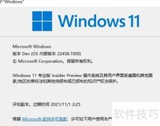 Win11正式版查看方法