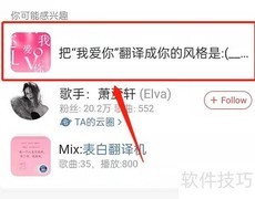 网易云表白翻译机入口