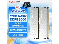 金百达银爵DDR5 6000MHz 32GB内存特惠